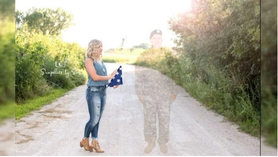 Nebraska high school student Honors her father