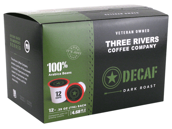 decaf pods 12 count