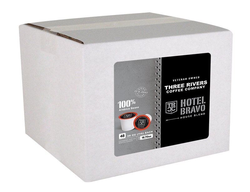 Hotel bravo coffee pods