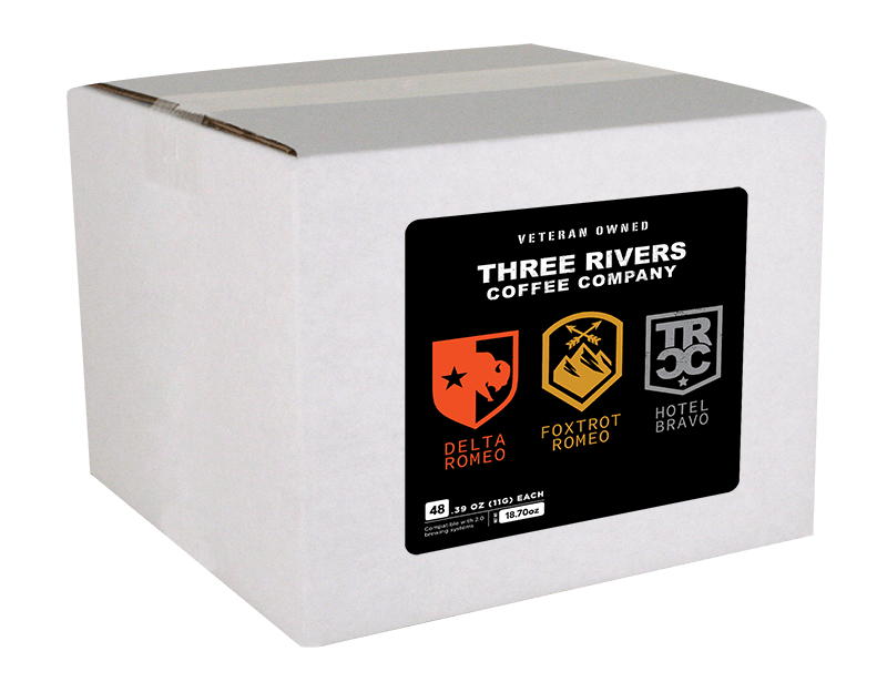 Three Rivers Coffee Company Mixed Coffee Pods